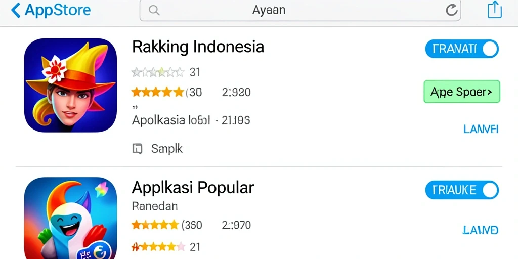 Tampilan awal permainan yang menarik.