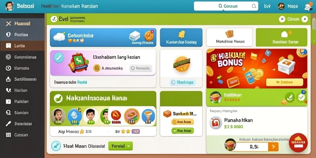 Tampilan antarmuka yang user-friendly dan menarik.
