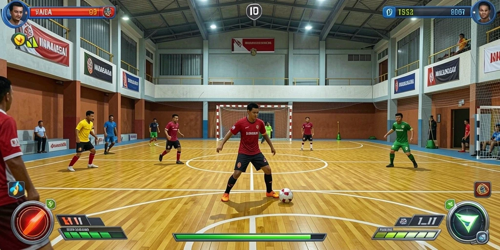 Tampilan antarmuka yang user-friendly.