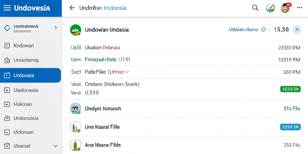 Tampilan antarmuka pengguna yang menarik.