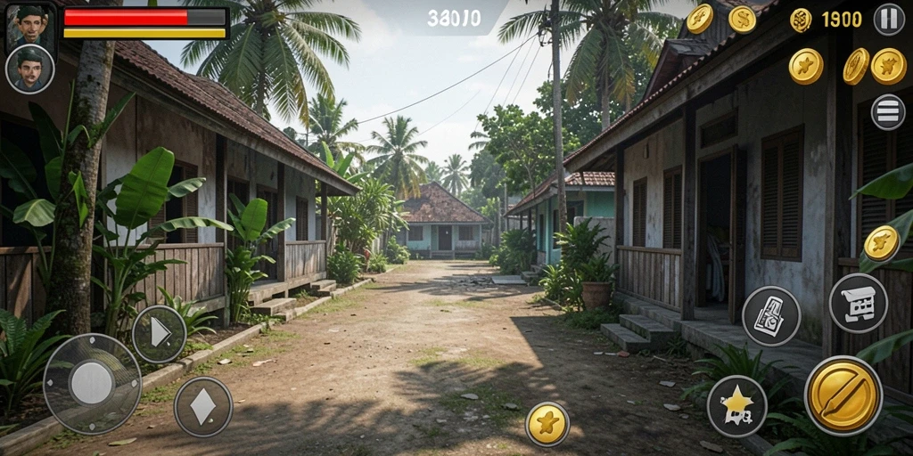 Tampilan permainan yang menarik dan modern.