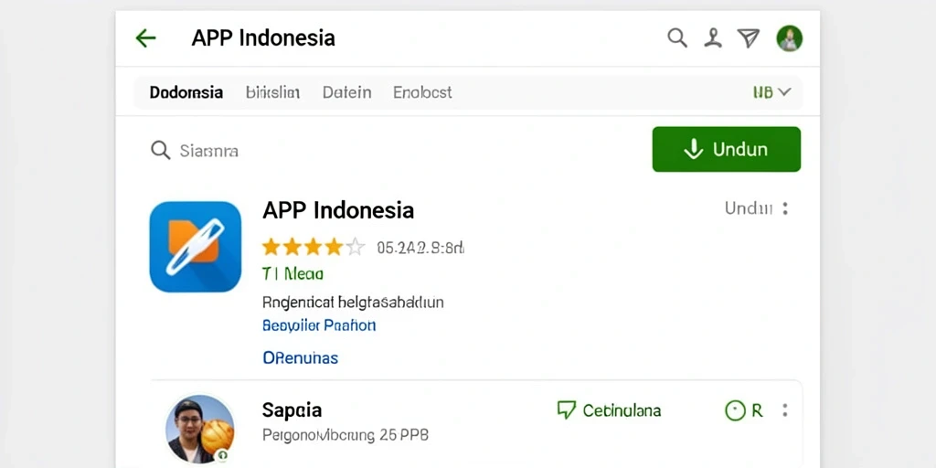 Tampilan antarmuka yang modern dan menarik.