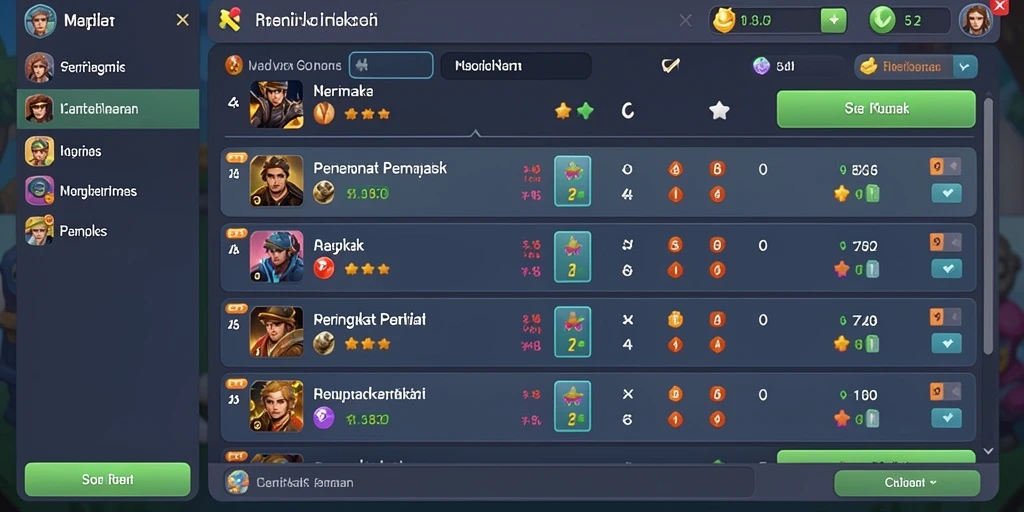 Tampilan awal aplikasi yang menarik dan mudah dinavigasi.