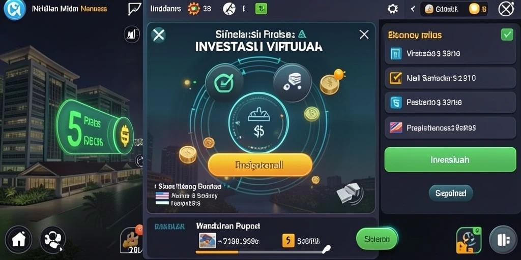 Tampilan antarmuka yang sederhana dan menarik.