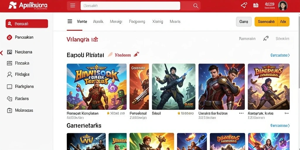 Tampilan antarmuka yang ramah pengguna dan menarik.