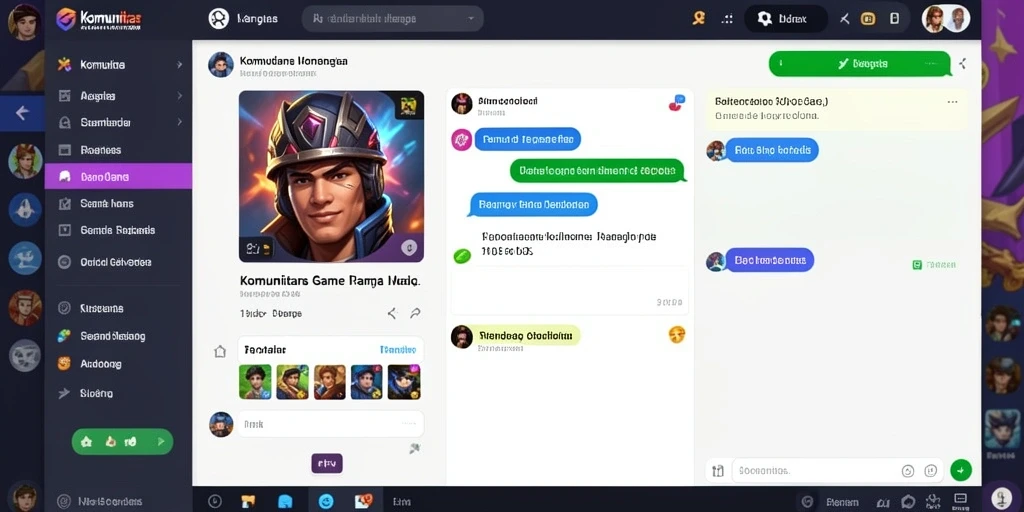 Tampilan antarmuka yang user-friendly dan mudah dinavigasi.