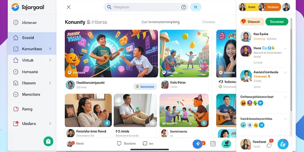 Tampilan antarmuka yang menarik dan mudah digunakan.