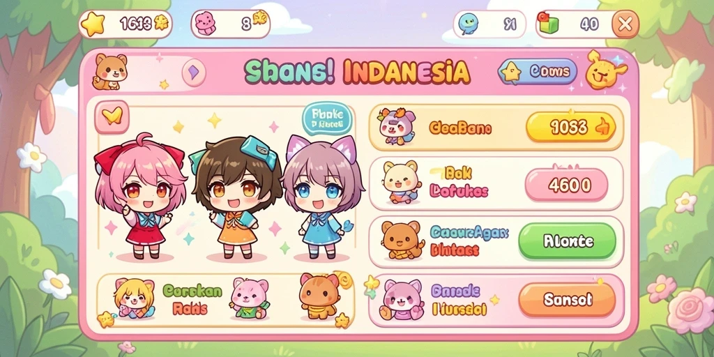 Tampilan antarmuka yang ramah pengguna dan menarik.
